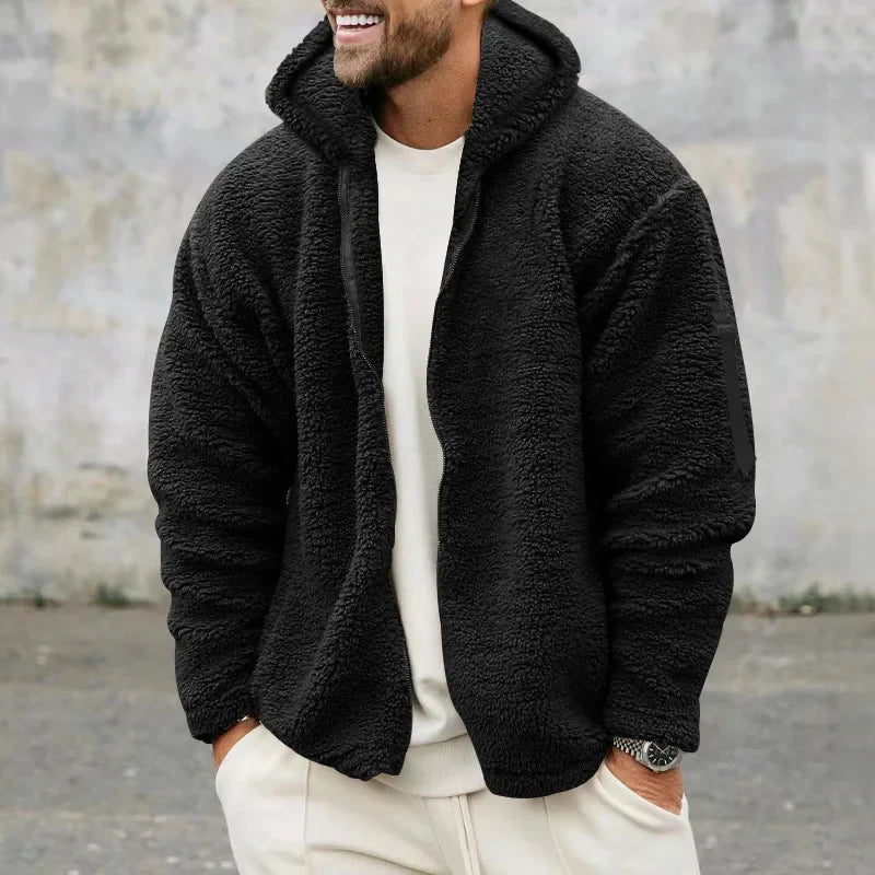 Gilet polaire double face décontracté et confortable