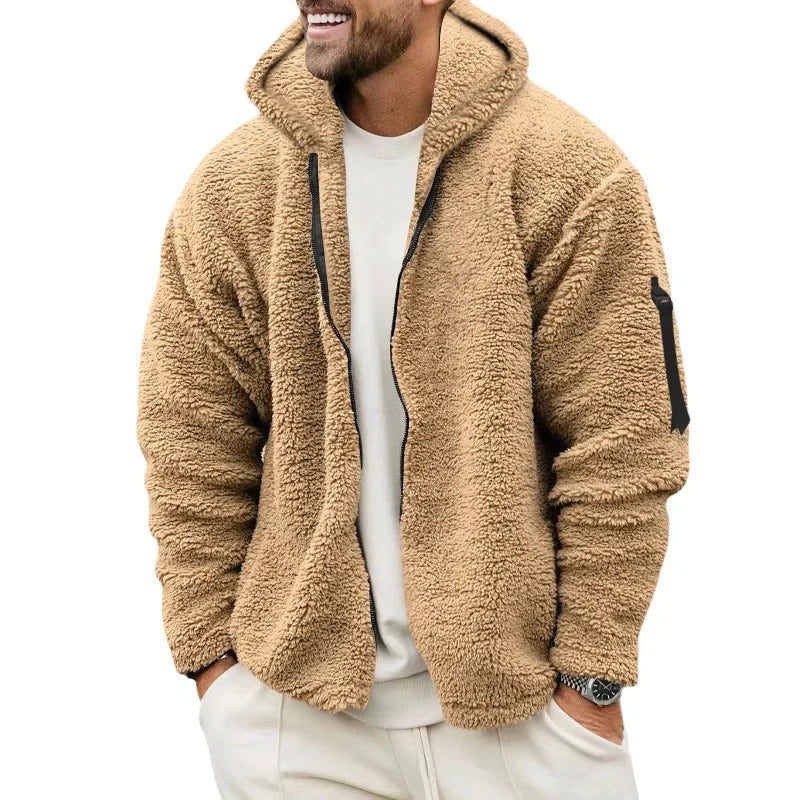 Gilet polaire double face décontracté et confortable